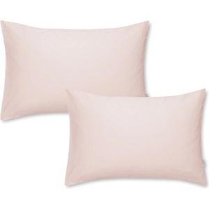 Bianca Комплект от 2 розови калъфки за възглавници от памучен сатен Standard, 50 x 75 cm Cotton Sateen - Bianca (BD/53098/R/HPC2/BLH)