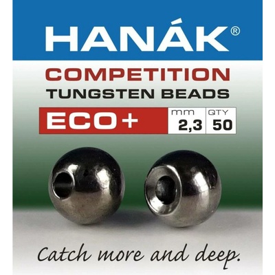 Hanák Competition Tungstenové Hlavičky Eco+ Černý Nikl 2,3 mm 50 ks