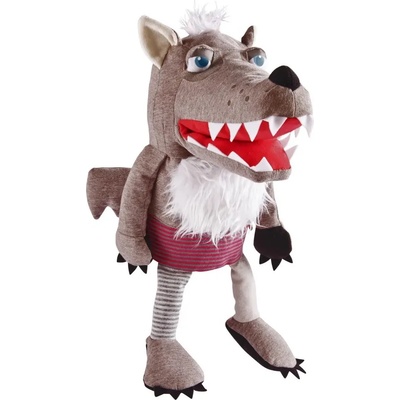 HABA Кукла за куклен театър Haba - Вълк, 28 cm (306772)