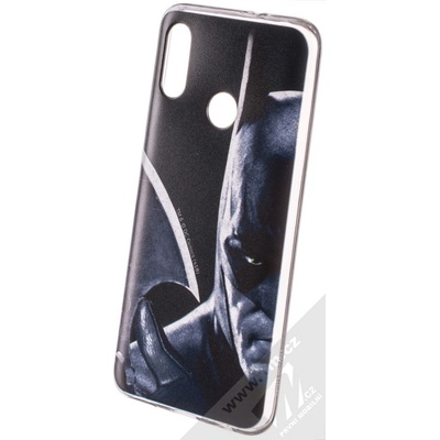 Pouzdro DC Comics Batman 020 TPU ochranné silikonové s motivem Huawei P Smart 2019, Honor 10 lite tmavě modré