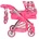 Moni Количка за кукли Moni Toys - Vicky, розова (107521)