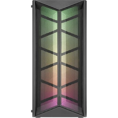 Компютърна кутия FSP Estillo CMT211A +FANS RGB, черен - ESTILLOCMT211