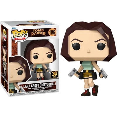 Funko POP! 1192 Tomb Raider - Lara Croft Polygon
