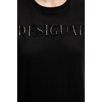 Desigual Памучна тениска Desigual BRANDY (25SWTK17)