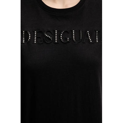 Desigual Памучна тениска Desigual BRANDY (25SWTK17)