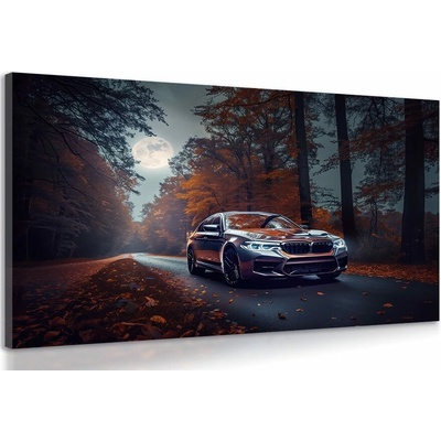 Obraz BMW v splne mesiaca