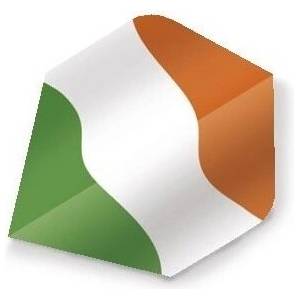 Unicorn Перо Ireland Flag