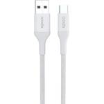 Epico Braided Cable 1.2m USB-C to USB-A - white (K-9915141100004)