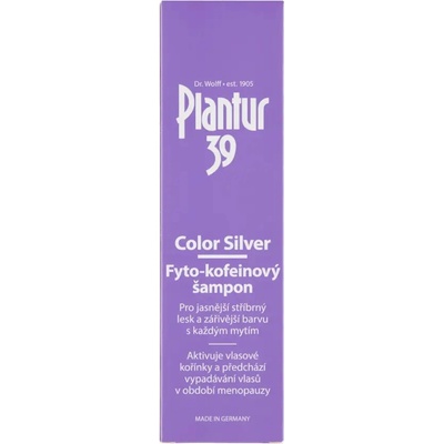 Plantur 39 Šampon Color Silver s fytokofeinem 250 ml