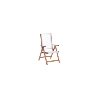 SVEN Сгъваем дървен градински стол sven - бял (3535009)