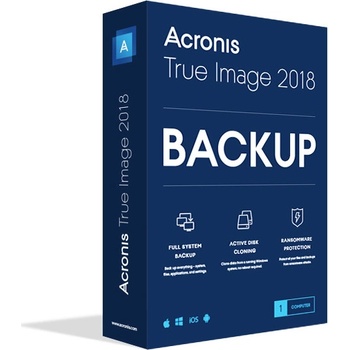Acronis True Image 2018 - 5 Computers - Upgrade