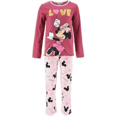 Dívčí pyžamo Disney tm.růžové