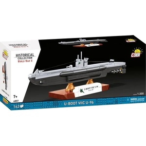 COBI 4857 II WW Немска подводница U-Boot VIIC U-96, 1: 300, 162 к (COBI-4857)