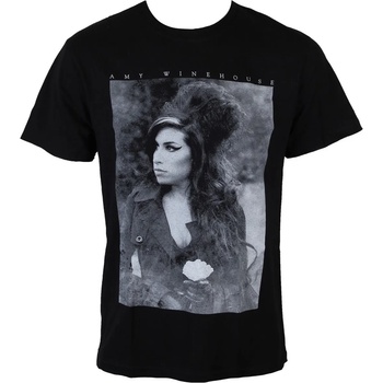 Image 1 of ROCK OFF тениска метална мъжки Amy Winehouse - Цвете Портрет - ROCK OFF - AMYTS02MB