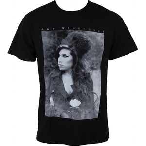 ROCK OFF тениска метална мъжки Amy Winehouse - Цвете Портрет - ROCK OFF - AMYTS02MB