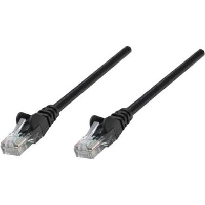 Manhattan 342049 U/UTP RJ45 na RJ45 CaT6 1m černý