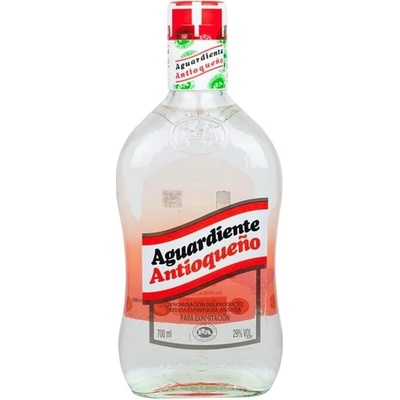 Aguardiente Antioqueno Rojo Tradicional 29% 0,7 l (holá láhev)