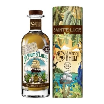 La Maison Du Rhum Sainte Lucie 45% 0,7 l (tuba)