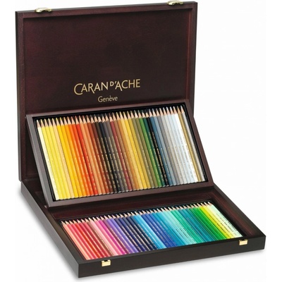 Caran d'Ache Prismalo Aquarelle 80 farieb v drevenom boxe 999.480