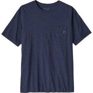 Patagonia Мъжка тениска Patagonia Fitz Roy Massif Pocket Tee T-shirt - New Navy - размер L (217-0786-0313)