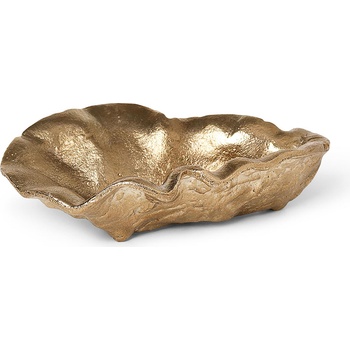 Ferm Living Декоративна купа Oyster месинг (1104264689)