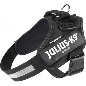 Julius-K9 JULIUS-K9® IDC Powerharness M/0 Нагръдник за кучета 14-25 кг, с обиколка на гърдите 58-76 см - цвят черен, Унгария - 16IDC-P-0