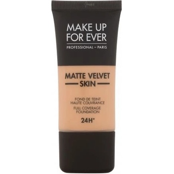 Make Up For Ever Matte Velvet Skin 24H vysoko krycí a zmatňujúci make-up Y345 Natural Beige 30 ml