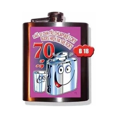 Dáš si dva tři chlapské loky-70tka - placatka
