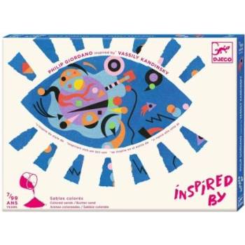 DJECO - Творчески комплект за рисуване - Вдъхнови се от Василий Кандински (DJ09382)