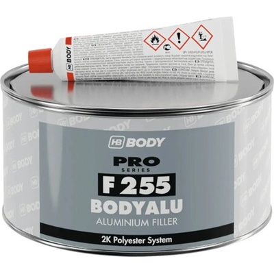HB Body 255 Bodyalu 1,8 kg strieborná