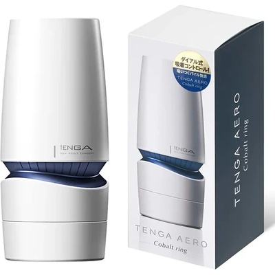 Аеро мастурбатор с 10 нива на стимулация - Tenga Aero Cobalt Ring (TENGA00173)
