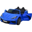 Lean Cars Elektrické autíčko Corvette Stingray TR2203 modré motor 2x45W BATÉRIA 12V7Ah 2022