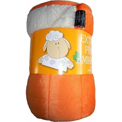 SVITAP sleep well Deka Mikrovlákna deka Ovce oranžová / biela 150x200