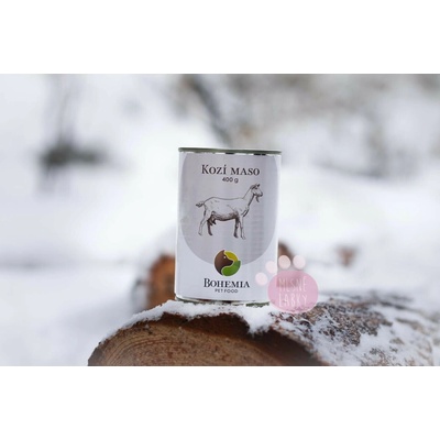Bohemia Pet Food Kozie mäso vo vlastnej šťave 400 g