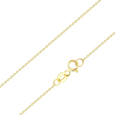 Šperky eshop Zlatý řetízek 14K ze žlutého zlata S5GG258.43