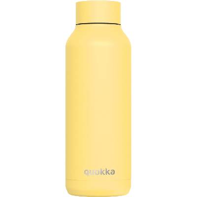 Термобутилка Quokka Solid - Light Yellow, 510 ml (11997)