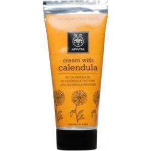  Био крем Невен , 96% натурални съставки , Apivita Herbal Cream with Calendula 50ml