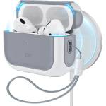 Guess Калъф за Apple AirPods Pro 3 - с MagSafe - ESR Orbit Hybrid HaloLock - Бял