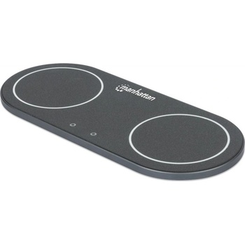 Manhattan 102209 зарядно за мобилни устройства Универсален Черен Променлив ток (AC) Безжично зареждане На закрито (102209) (102209)