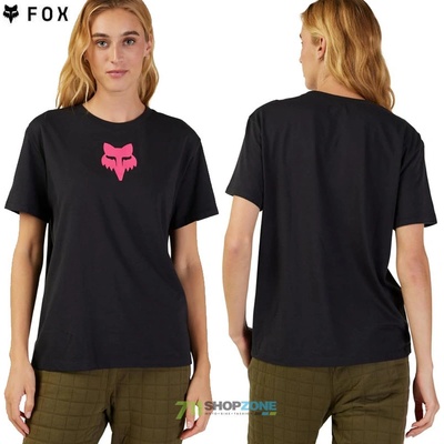 FOX W Fox Head Ss Tee Black Pink