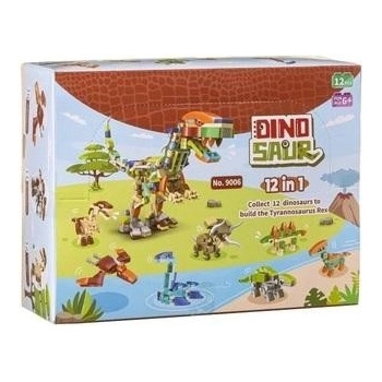 L-W Toys Set kostek Dinosaurus 12 v 1