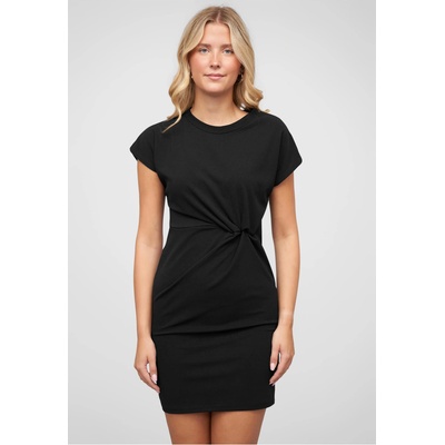 Urban Classics Тениска T-Shirt-Kleid mit seitlich gerafftem Detail und Rundhals black XXLUB-24026023-00007 - Камуфлаж, размер M