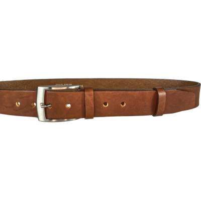 Penny Belts Kožený opasek I2-R42 hnědý