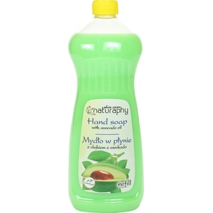 Naturaphy Течен сапун с масло от авокадо, пълнител Naturaphy 1000 мл 30311 (5908311413524)