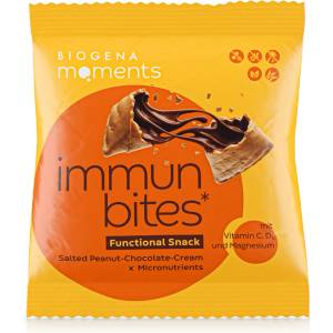 Moments by biogena immune bites 'Salted Peanut-Chocolate-Cream' - 30 g