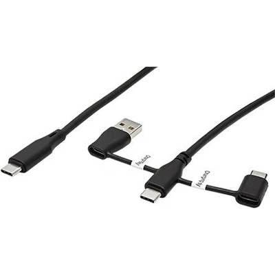 Roline 11.02.8349 USB 2.0, USB C(M) - USB C(M), + data blokátor USB A / USB C, 1m