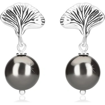 Šperky eshop kuličky hematitové barvy mušle puzetky AA39.31