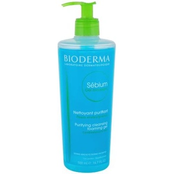 BIODERMA Sébium Gel Moussant With Pump почистващ гел за смесена кожа 500 ml за жени