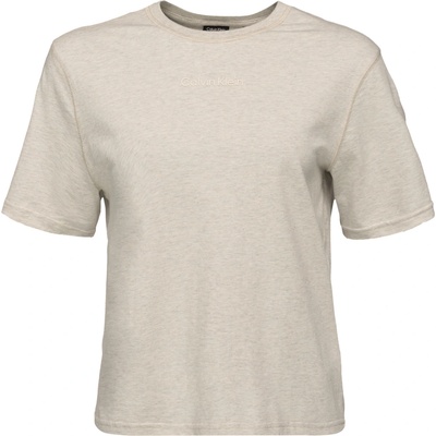 Calvin Klein Dámske tričko PW - SS T-SHIRT sivá
