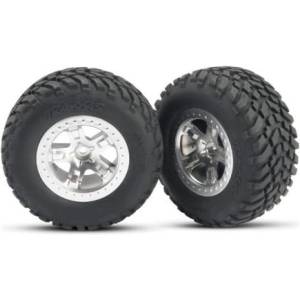 Traxxas колело 2.2/3.0", диск SCT сатен, гума SCT (2)